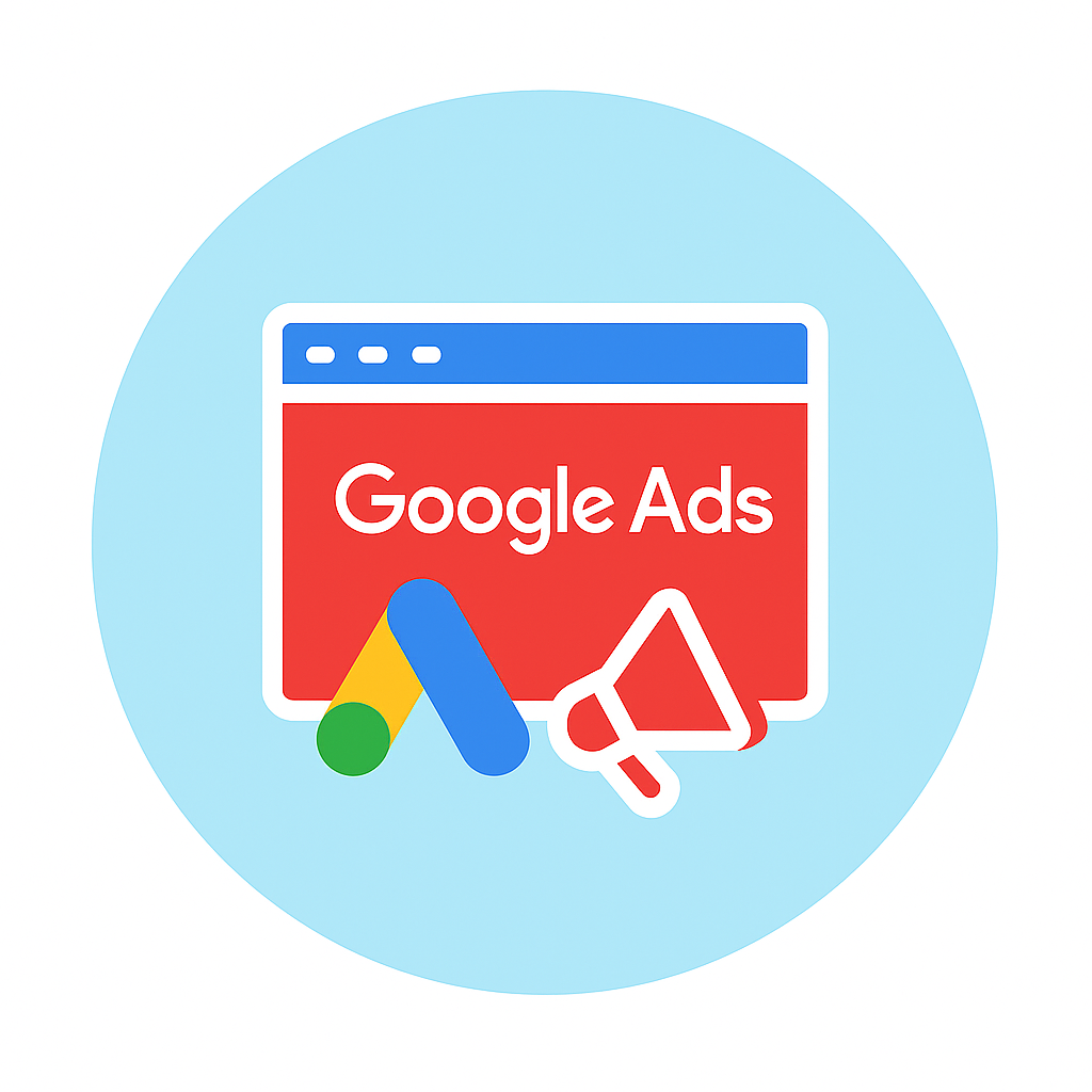 Home icone campagne google ads
