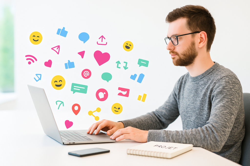 Home projet communication digitale