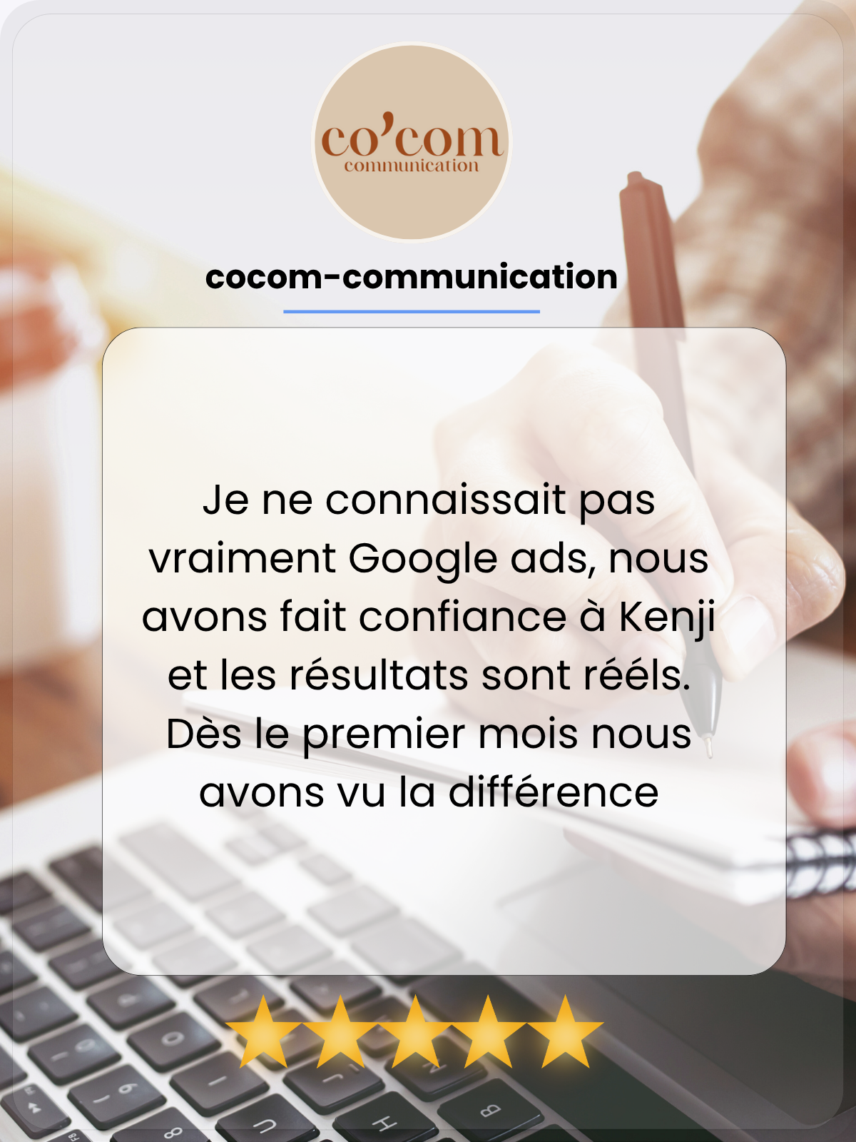 Campagnes Google Ads templates témoignages (7)